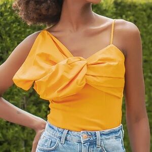 NWT Strut & Bolt Orange Women's Top size S